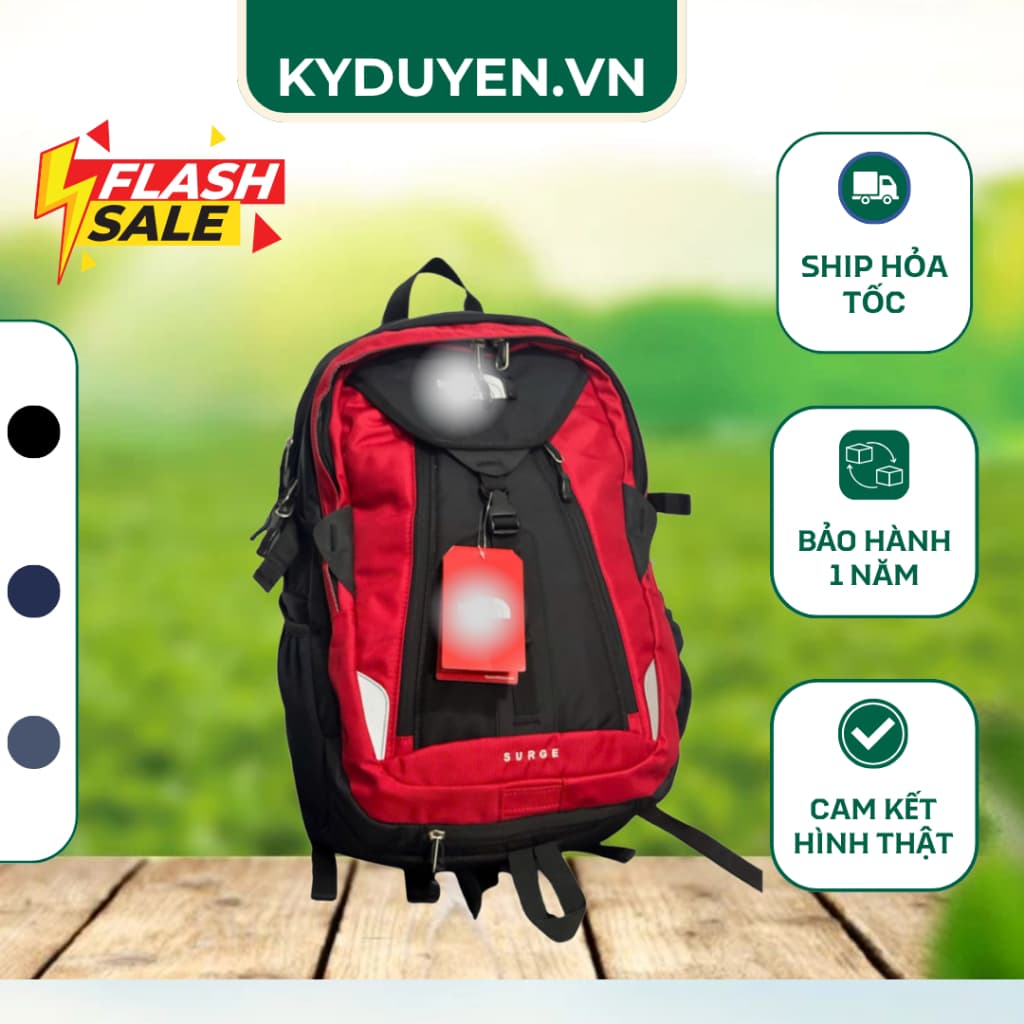 Ba lô Surge 2010 Bền đẹp nhiều ngăn 15inch có chống sốc - Kỳ Duyên