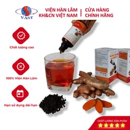 [LỌ 50ML] NANO CURCUMIN SIRO - Hỗ trợ điều trị viêm loét dạ dày, tá tràng, làm đẹp da - Sản phẩm Viện Hàn Lâm KH&CN VN 8
