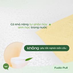 [2 THÙNG] Khăn giấy Fudo rút đáy treo tường 3 lớp 100% sợi tre tự nhiên không tẩy trắng-2Thùngx8Túi 7