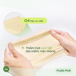 [2 THÙNG] Khăn giấy Fudo rút đáy treo tường 3 lớp 100% sợi tre tự nhiên không tẩy trắng-2Thùngx8Túi 6