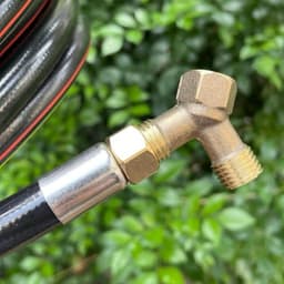 Đầu chia nước chữ Y 2 đầu ngõ ra dùng cho máy phun xịt cao áp, dây phun thuốc ren 13.8mm. Chất Liệu Đồng Thau 2