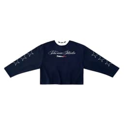Áo Thun Tay Dài STAR Boxy Form Rộng Unisex Nam Nữ, Áo Phông Long Sleeve Oversize Cổ Tròn Basic Phong Cách Hàn Quốc 3