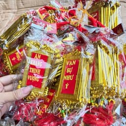 [ SỈ ] Túi 10 Dây Trang Trí Xuân – Thẻ Decor Nhà Cửa, Phụ Kiện Chào Năm Mới 2026 1