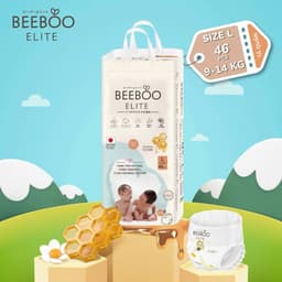 Bịch [Tã Quần/Tã Dán] Beeboo Elite Siêu Thấm - Tinh Chất Sáp Ong Trắng | Siêu Mềm Mịn, Chống Hăm, Khô Thoáng 12h 1