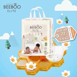 Bịch [Tã Quần/Tã Dán] Beeboo Elite Siêu Thấm - Tinh Chất Sáp Ong Trắng | Siêu Mềm Mịn, Chống Hăm, Khô Thoáng 12h 5