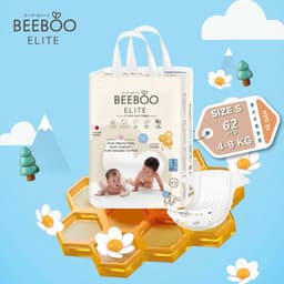 Bịch [Tã Quần/Tã Dán] Beeboo Elite Siêu Thấm - Tinh Chất Sáp Ong Trắng | Siêu Mềm Mịn, Chống Hăm, Khô Thoáng 12h 3