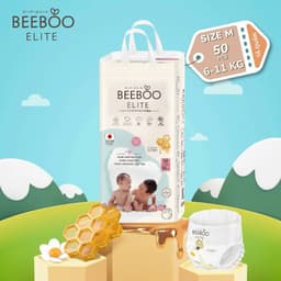 Bịch [Tã Quần/Tã Dán] Beeboo Elite Siêu Thấm - Tinh Chất Sáp Ong Trắng | Siêu Mềm Mịn, Chống Hăm, Khô Thoáng 12h 2
