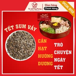 Hạt Hướng Dương Rang Dừa, Hướng Dương Rang Vị Dừa, Hướng Dương Cốt Dừa, Hạt Nhâm Nhi Qùa Biếu Tết 8