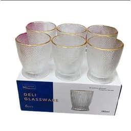 Bộ Cốc Bình Thủy Tinh Cao Cấp, Họa Tiết Nổi Sần Chịu Nhiệt Dung Tích 1700ml Màu Trắng 8