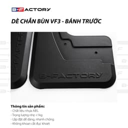 Chắn Bùn VinFast VF3 Trước Sau Nhựa ABS Cao Cấp Chuẩn Form, Ốp Chắn Bùn Xe Ô Tô VF3 (Bộ 4 Miếng) Có Ship Hỏa Tốc 8