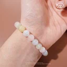 Ngọc Đan Tâm - Vòng Tay Phong Thủy Đá Morgan 8mm 2A - 2 - Tình Yêu, Hạnh Phúc - Mệnh Hỏa, Mệnh Thổ 3