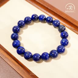 Ngọc Đan Tâm - Vòng Tay Ngọc Lưu Ly 10mm 2A - Mệnh Thủy & Mệnh Mộc 2