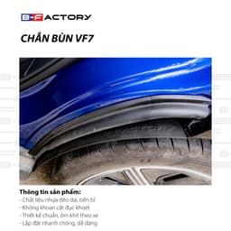Chắn Bùn Hốc Cửa Sau VinFast VF7 (B-Factory), Ốp Nhựa ABS Bảo Vệ Bệ Cửa VF7 Có Ship Hỏa Tốc 2