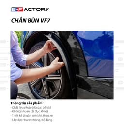 Chắn Bùn Hốc Cửa Sau VinFast VF7 (B-Factory), Ốp Nhựa ABS Bảo Vệ Bệ Cửa VF7 Có Ship Hỏa Tốc 6