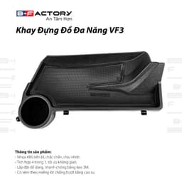 Khay Đựng Đồ Đa Năng VF3 B-Factory, Hộp Để Đồ Hốc Để Ly Móc Treo Đồ Xe VinFast VF3 Ship Hỏa Tốc Quanh Hà Nội 8