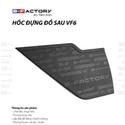 Khay Đựng Đồ Hốc Cốp Sau VinFast VF6 (B-Factory) Hộp Để Đồ 2 Bên Cốp Xe VF6 Nhựa ABS Vân Nhám Có Ship Hỏa Tốc 8