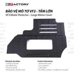 Tấm Bảo Vệ Mô Tơ VinFast VF3 (B-Factory), Ốp Bảo Vệ Gầm Xe VF3 Nhựa ABS (Không Khoan Đục) Ship Hỏa Tốc Quanh Hà Nội 6
