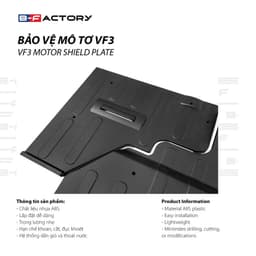 Tấm Bảo Vệ Mô Tơ VinFast VF3 (B-Factory), Ốp Bảo Vệ Gầm Xe VF3 Nhựa ABS (Không Khoan Đục) Ship Hỏa Tốc Quanh Hà Nội 9