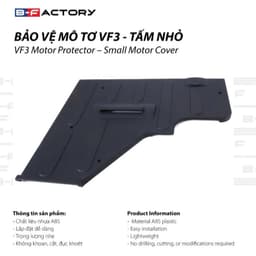 Tấm Bảo Vệ Mô Tơ VinFast VF3 (B-Factory), Ốp Bảo Vệ Gầm Xe VF3 Nhựa ABS (Không Khoan Đục) Ship Hỏa Tốc Quanh Hà Nội 8