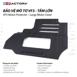 Tấm Bảo Vệ Mô Tơ VinFast VF3 (B-Factory), Ốp Bảo Vệ Gầm Xe VF3 Nhựa ABS (Không Khoan Đục) Ship Hỏa Tốc Quanh Hà Nội 7