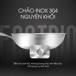 Bộ Nồi Chảo Inox KALITE Eco Trio Gồm 2 Nồi, 1 Chảo - Truyền Nhiệt Đều, Bền Đẹp - Dùng Mọi Loại Bếp 5