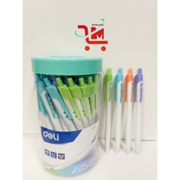 Bút Bi EXTRA SMOOTH WRITING Q03236 Hiệu Deli, Mực Xanh, Ngòi 0.7MM, Thân Bút Đa Màu (Giao Màu Ngẫu Nhiên) 4