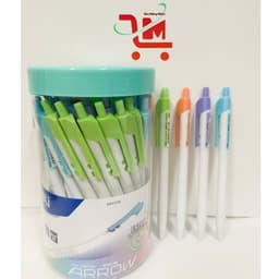 Bút Bi EXTRA SMOOTH WRITING Q03236 Hiệu Deli, Mực Xanh, Ngòi 0.7MM, Thân Bút Đa Màu (Giao Màu Ngẫu Nhiên) 1