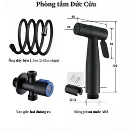 Vòi xịt vệ sinh phụ nữ Phòng tắm Đức Cửu Toilet Companion. Súng phun nước vệ sinh gia đình 2