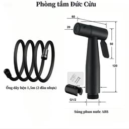 Vòi xịt vệ sinh phụ nữ Phòng tắm Đức Cửu Toilet Companion. Súng phun nước vệ sinh gia đình 1