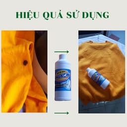Xịt Tẩy Trắng Quần Áo K.K 500ml – Làm Sáng Quần Áo, Loại Bỏ Vết Ố Cứng Đầu 7