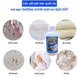 Xịt Tẩy Trắng Quần Áo K.K 500ml – Làm Sáng Quần Áo, Loại Bỏ Vết Ố Cứng Đầu 3