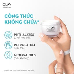 [KOL] [OLAY] Combo Kem Dưỡng Da Ban Ngày + Ban Đêm OLAY Luminous Sáng da Mờ Thâm Nám 50g 7