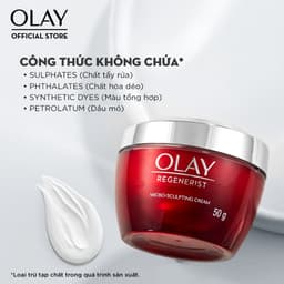 [KOL] [OLAY] Combo Kem Dưỡng OLAY Regenerist Ngày + Đêm Tái Tạo Da Chống Lão Hóa Kem Dưỡng 50g mẫu ngẫu nhiên 6