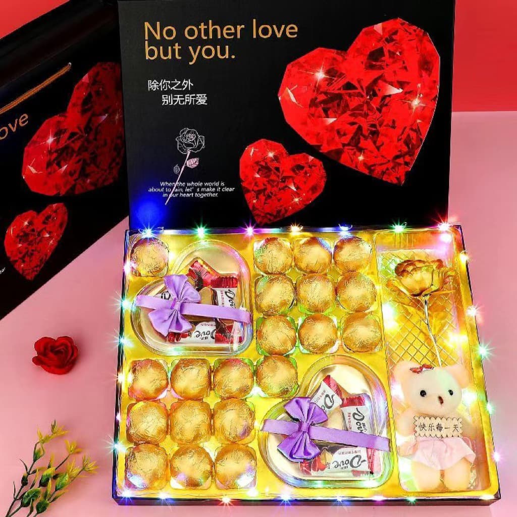 Sét Socola Dove Kèm Hộp Và Túi Quà Tặng Bạn Thầy Cô Người Thân HotTrend