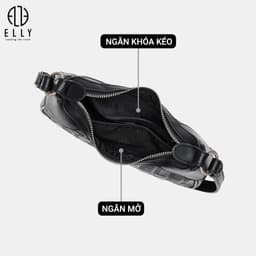 [Tặng hộp 20.10] Túi xách nữ thời trang ELLY EL343 túi đeo chéo đeo vai xách tay da tổng hợp cao cấp 5