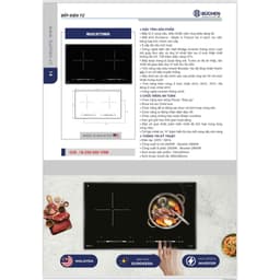 Bếp từ đôi Buchen BUC975MS | Bếp từ đôi Malaysia | Mặt kính Eurokera Pháp | Bếp từ inverter | Cam kết Hàng chính hãng 5
