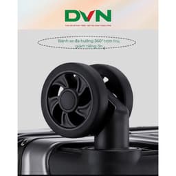 Vali Khung Nhôm Khoá Sập Cao Cấp DVN, Chống Vỡ Chống Trộm, Khay Để Cốc Tiện Lợi 004 4