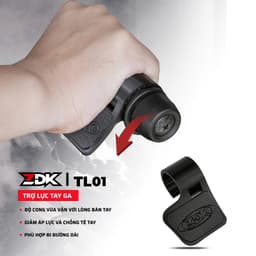 (Màu đen) ZDK TL01 Trợ lực tay ga cho xe máy chống mỏi tay tiện lợi 2