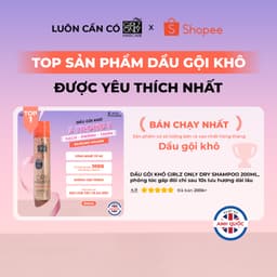 Dầu Gội Khô Dry Shampoo Girlz Only For Blondes Travelsize 100ml (Vàng mini) 8