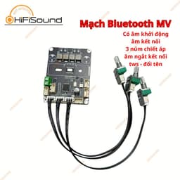 Bo bluetooth H100 MV Silicon dùng để ghép loa, học tập DSP 1