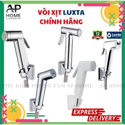 Vòi xịt Luxta chính hãng, bền đẹp, áp lực mạnh, tiết kiệm nước - phụ kiện phòng tắm AP HOME 1
