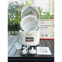 Nồi cơm điện lòng gốm UNIE URC818 - Dung tích 1.8L, Có chế độ cơm cháy độc đáo, Hẹn giờ 24 tiếng - Hàng chính hãng 2