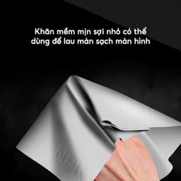 Khăn Vải Lót Bàn Phím SMTech Cho Macbook Laptop Phủ Phím Chống Bụi Trầy Xước Màn Hình 13 - 16 Inch 4