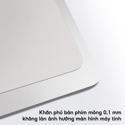 Khăn Vải Lót Bàn Phím SMTech Cho Macbook Laptop Phủ Phím Chống Bụi Trầy Xước Màn Hình 13 - 16 Inch 5