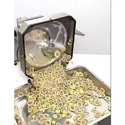 Máy thái sợi, thái lát trái cây, củ quả QUAY ĐIỆN - sợi 2mm-4,5mm 3