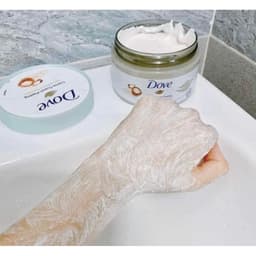 [Bản Đức] Tẩy Da, Tẩy Tế Bào Chết Body Dove Exfoliating Body Polish Chăm Sóc Da Dưỡng Trắng Cấp Ẩm Maca 225g 5