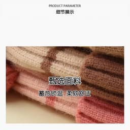 🧸 MŨ LEN TAI GẤU MI FUN CHO BÉ 2–12 THÁNG – SIÊU ẤM, SIÊU CUTE, CÓ DÂY BUỘC AN TOÀN 9