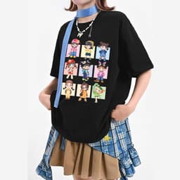 Áo Thun HY KORÉ Chibi the Kids 2017 Form Rộng Localbrand Oversize Unisex Vải Cotton 65% Nam Nữ Mặc Đẹp 2