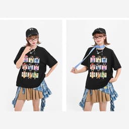 Áo Thun HY KORÉ Chibi the Kids 2017 Form Rộng Localbrand Oversize Unisex Vải Cotton 65% Nam Nữ Mặc Đẹp 4