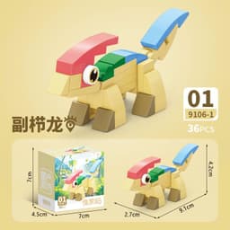 MÔ HÌNH LẮP RÁP KHỦNG LONG 9106 3